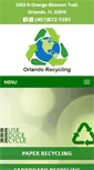 Mobile Screenshot of orlando-recycling.com